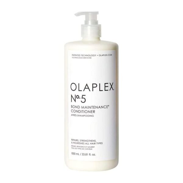 Olaplex No. 5 Bond Maintenance Conditioner, Repairs, Strengthens, & Nourishes All Hair Types, Leaving Hair Feeling Soft & Adds Shine, 33.8 fl oz