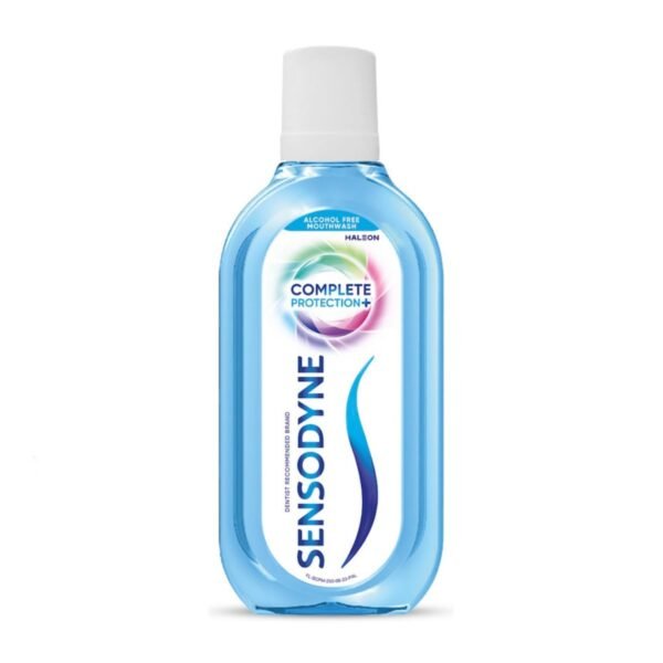 Sensodyne Mouthwash Complete Protection+, All in One Mouth Wash for Sensitivity Protection, Strong teeth and lasting freshness, Pack of 250ml