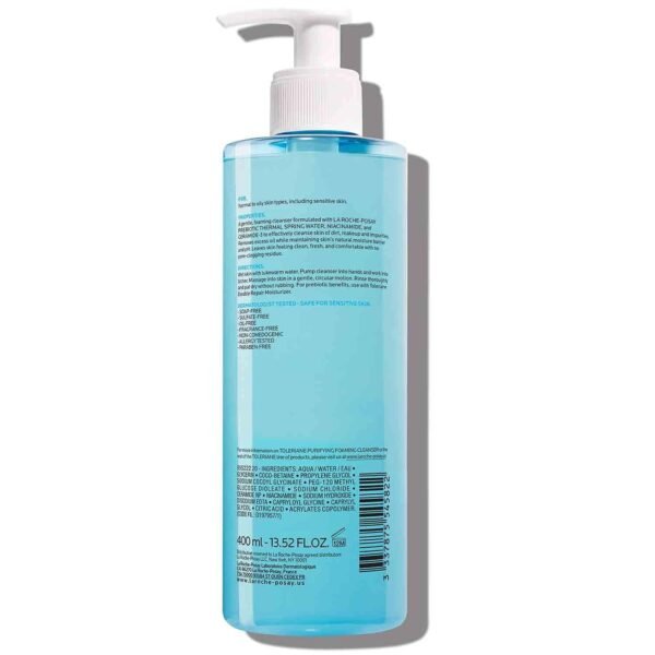 La Roche-Posay Toleriane Purifying Foaming Cleanser (For Normal To Oily Skin) 400ml/13.52oz