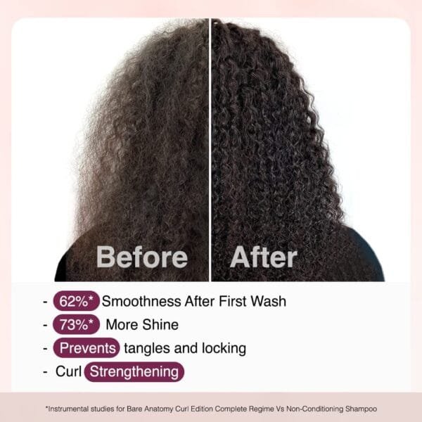 Bare Anatomy Curl-Boosting Cream Leave-In Conditioner | Get Curls with 2X Frizz Protection