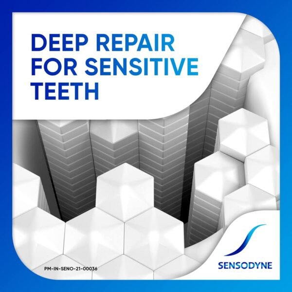 Sensodyne Repair 70g Toothpaste: Repair & Protect Sensitivity Relief Tooth Decay Prevention Toothpaste for daily repair, Dentist Recommended Brand