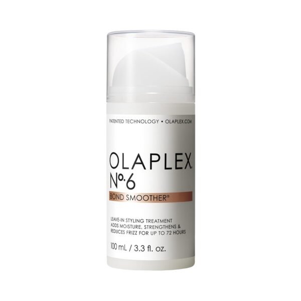 Olaplex No. 6 Bond Smoother, 3.3 Fl Oz | Strengthens, hydrates, moisturizes and speeds up blow dry times while smoothing. Eliminates frizz and flyaways.